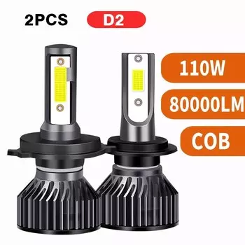 Лампы PANDUK H4 для передних фар, 3570 лм, 180 K, 4300K, 6000 лм