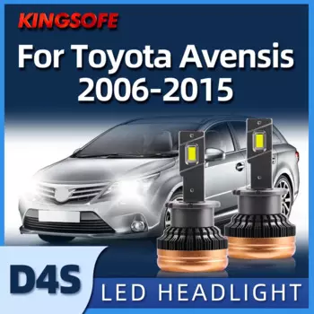 Лампы ксеноновые KINGSOFE D4S, 6000 лм, 2006 к, для Toyota Avensis 2007, 2008, 2009, 2010, 2011, 2012, 2013, 2014, 2015
