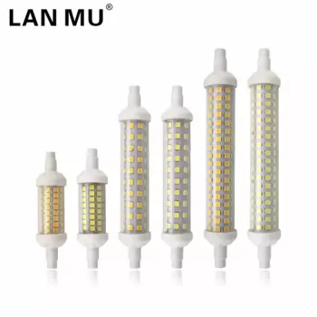 LAN MU R7s светодиодная лампа 6Вт/9Вт/12Вт теплый/холодный белый