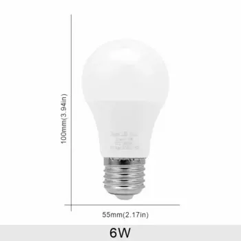 LAN MU Светодиодная лампа E27 12В-85В 3Вт-25Вт Холодный/Теплый белый