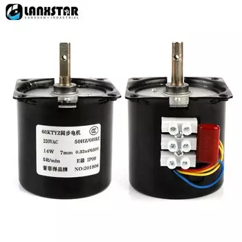 LANXSTAR синхронный двигатель постоянного тока 60KTYZ 14Вт 220В