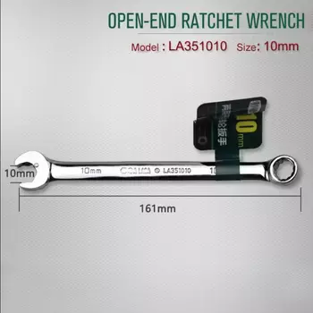 LAOA8-27 мм двойного назначения открытый храповой ключ комбинированный торцевой ключ с храповым механизмом универсальный ключ ручной инструмент для ремонта велосипеда
