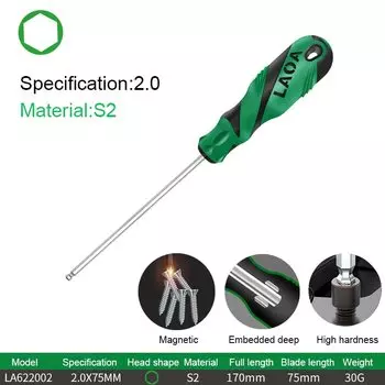 LAOA магнитная шестигранная отвертка