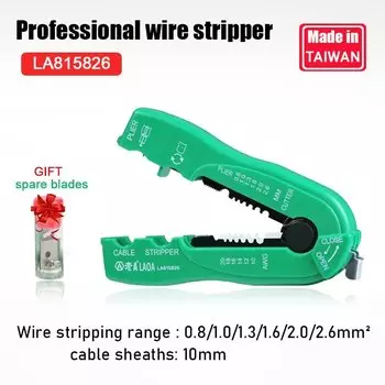 LAOA Многофункциональные плоскогубцы для зачистки проводов 0,8-2.6 мм