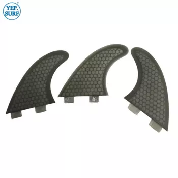 Ласты UPSURF-Tri Fins из сотового волокна, ласты FCS, аксессуары для серфинга, максимальная производительность, S, M, L