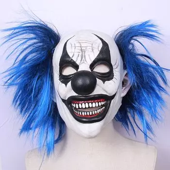 Латексная маска клоуна WEHRPARTY