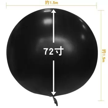 Латексный воздушный шар 48/72/96/120 дюймов белый