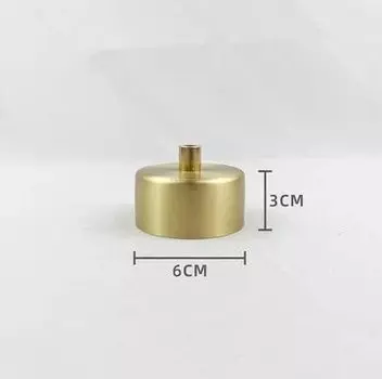 Латунная подвесная панель для светильника Calla&Allan