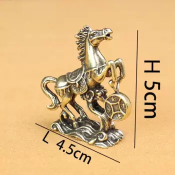 Латунная статуэтка лошадь VanKood