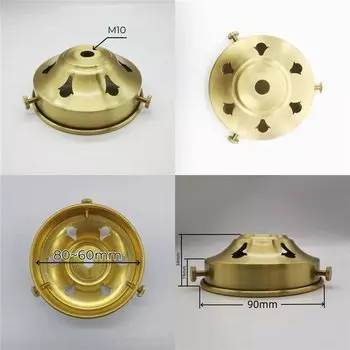 Латунное основание для лампы Calla&Allan