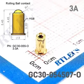 Латунные фланцы с пружиной RTLECS 1.8 2.0 2.7 3.0 мм