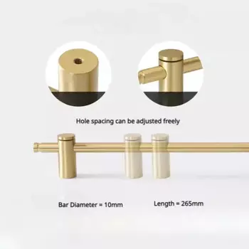 Латунные ручки для мебели TINYHOB