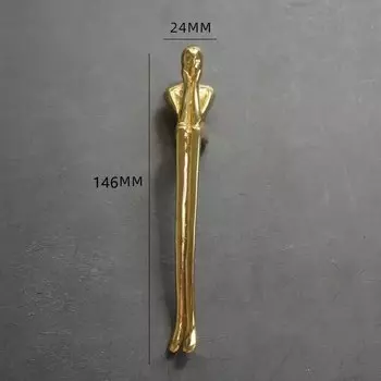 Латунные ручки для шкафов