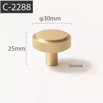 Латунные ручки для шкафов TinyHob