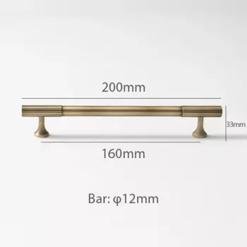 Латунные ручки для шкафов TINYHOB античный бронзовый цвет