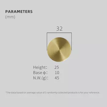 Латунные ручки Dooroom