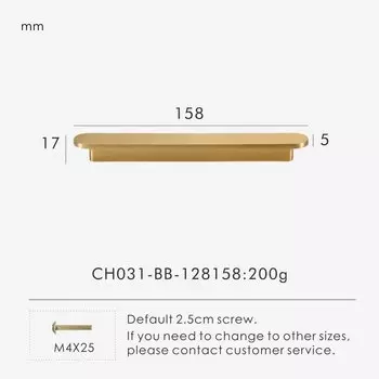 Латунные ручки Nurlin круглые