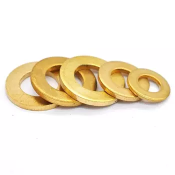 Латунные шайбы RYBZJ M2 M2.5 M3 M4 M5 M6 M8 M10 M12