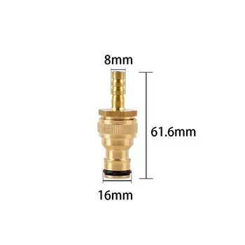 Латунные штуцеры для труб GI Yuling 6/8/10/12/14/16/19/25 мм