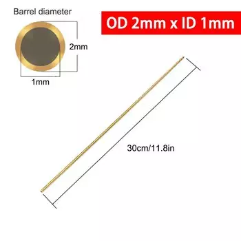 Латунные трубки KingHui, диаметр 2-12 мм, 300 мм