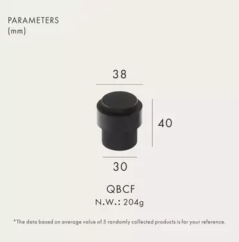 Латунный дверной ограничитель DOOROOM