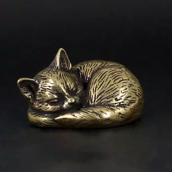 Латунный котик на удачу OIMG