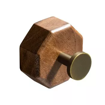 Латунный крючок из орехового дерева BOUSSAC