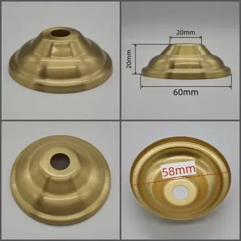 Латунный масляный герметичный держатель лампы Calla&Allan