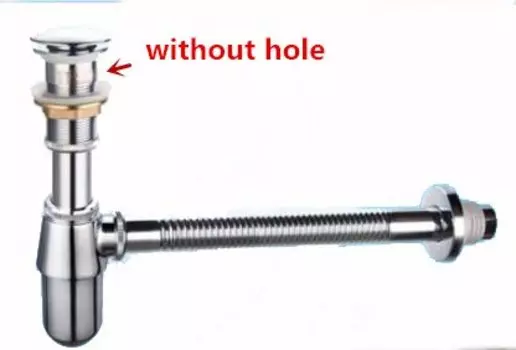 Латунный настенный сифон для раковины Fevnd AG123