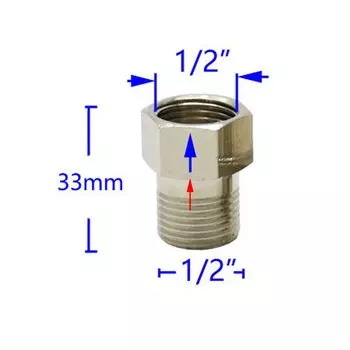 Латунный обратный клапан 1/2 дюйма LWHRR