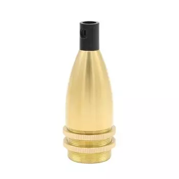 Винтовая основа лампы Solid латунный держатель для лампы E14, необработанная латунная осветительная розетка для винтажных подвессветильник светильников