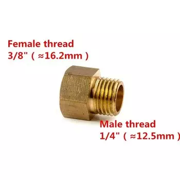Латунный переходник для труб 1/8"-3/4"