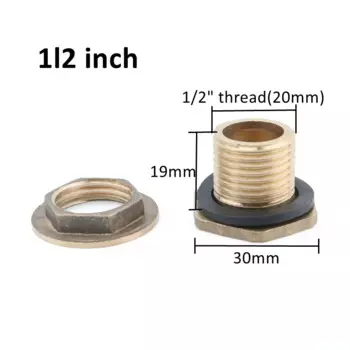 Латунный переходник для воды UP-CLOUD 20/25/32 мм