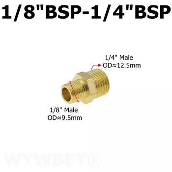 Соединительные детали WYWBEY Hex Nipple 1/8 1/4 3/8 1/2 3/4