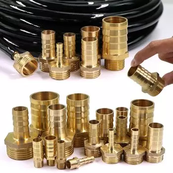 Латунный переходник для шланга 6-32 мм