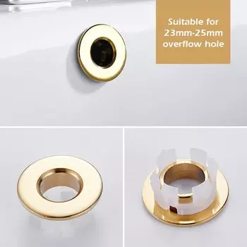 Латунный Смеситель Для Раковины В Ванной Комнате С Крышкой Для Перелива, Черный, Серебристый, Золотой, Винтажный, Бронзовый