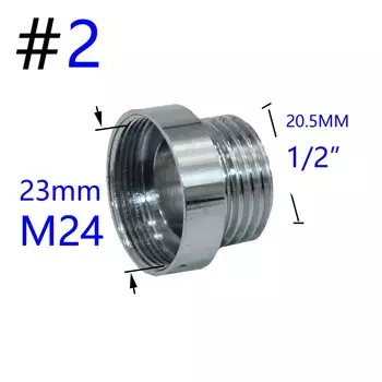 Латунный соединитель для садовой воды WXRWXY M16 M18 M24 M28 1/2