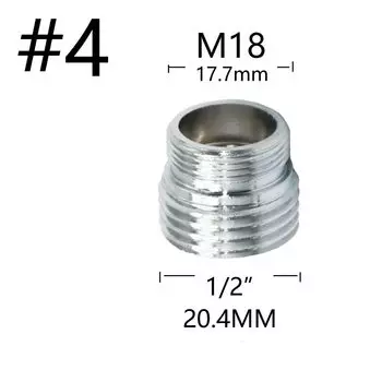 Латунный соединитель для смесителя XGYN M16 M18 M24 M28 To 1/2