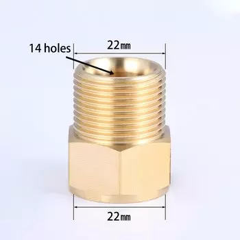 Латунный соединитель M22 dophee 14/15 мм
