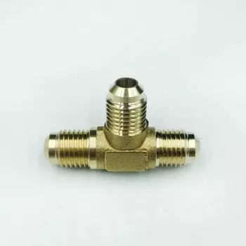 Латунный тройник для труб 1/4", 3/8", 1/2", 3/4"