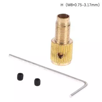 Латунный вал сверлильного патрона HUXUAN M7/M8