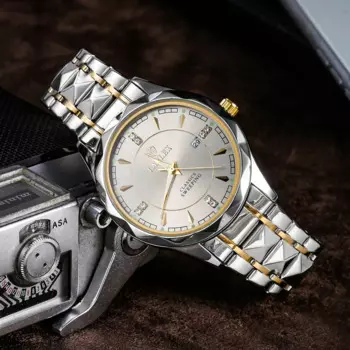 LAULEX лучший бренд класса люкс модные часы мужские часы с датой недели спортивные часы мужские кварцевые наручные часы Relogio Masculino