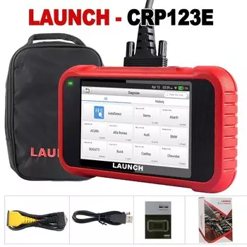 Launch X431 CRP123E V2.0 OBD2 Scanner ENG ABS Airbag SRS AT Creader 123E 2.0 Диагностический инструмент OBDII EOBD Code Reader Бесплатное обновление