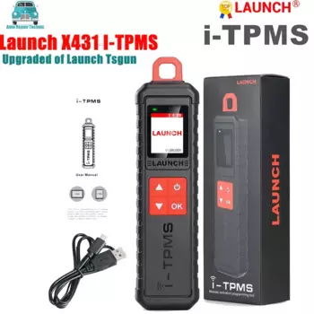 Launch X431 i-TPMS инструмент для ремонта давления в шинах, улучшенный TSGUN, работает со стандартным сканером или приложением i-TPMS, поддерживает датчик 315 МГц