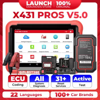 LAUNCH X431 PROS V5.0 Автомобильные диагностические инструменты Автомобильный OBDII сканер Автоматический сканер OBD2 ECU Кодирование pk X431 V plus