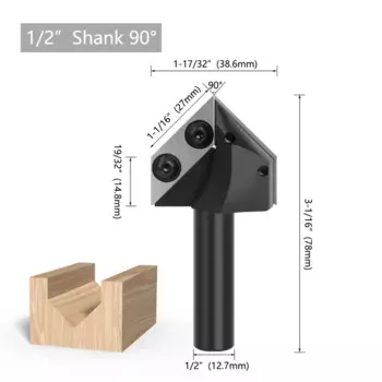 LAVIE фреза для дерева X13G52120BK