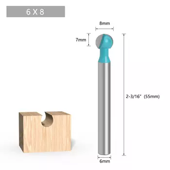 LAVIE шаровая фреза для дерева MC06003