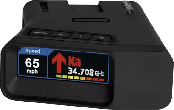 Лазер экстремального дальнего действия/радар-детектор, Built-in GPS, оповещения в режиме реального времени, двойные антенны Передняя и задняя с направленными стрелками