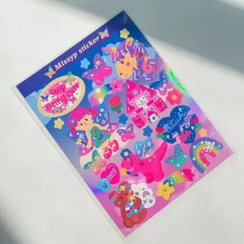 Лазерная наклейка Gamilike с медведем