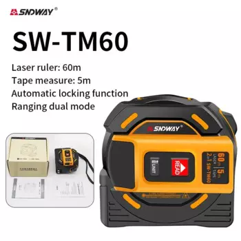 SNDWAY Лазерная рулетка 3-в-1